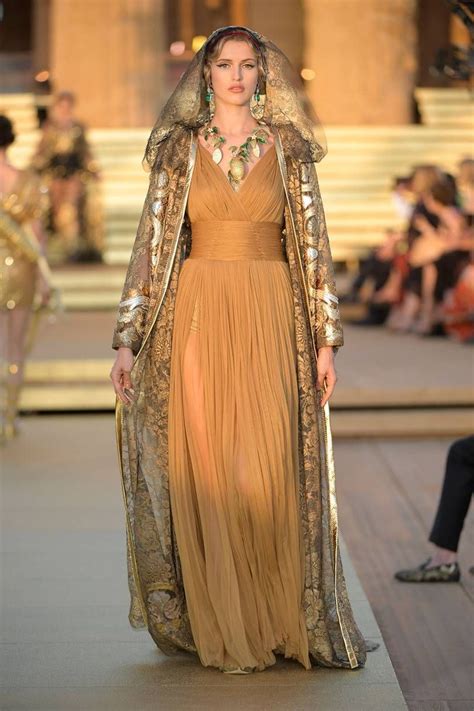 Dolce And Gabbana Alta Moda Fashion Show Fall 2019 Temple Of Concordia At