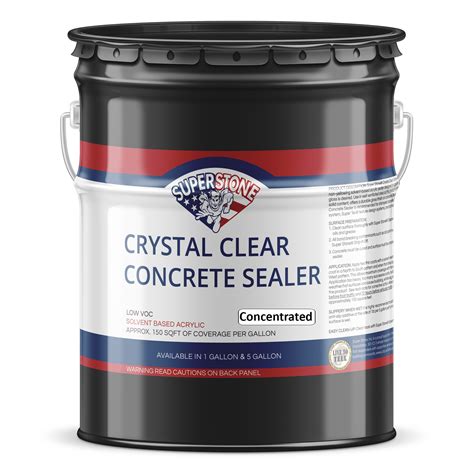 Concentrated Crystal Clear Sealer 53 Solids Super Stone Inc