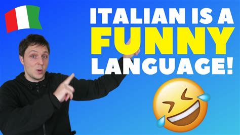 The 7 Funniest Words In Italian Youtube
