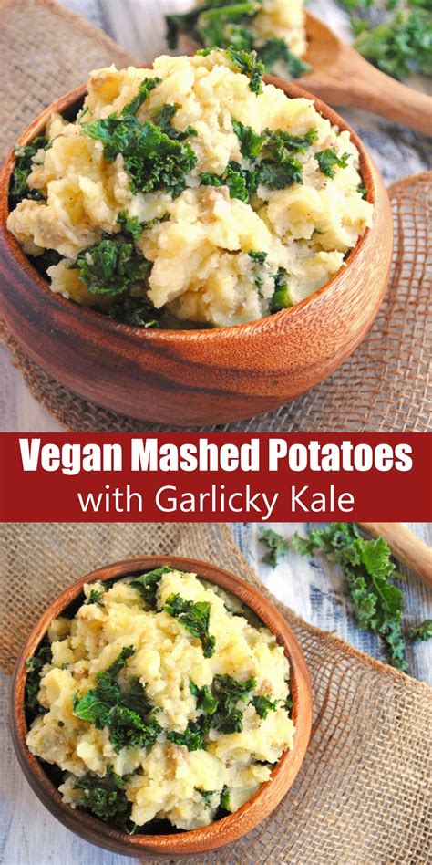 Vegan Mashed Potatoes With Garlicky Kale Cucina De Yung