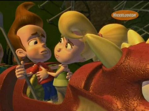 Image Jimmy And Cindy About To Kisspng Jimmy Neutron