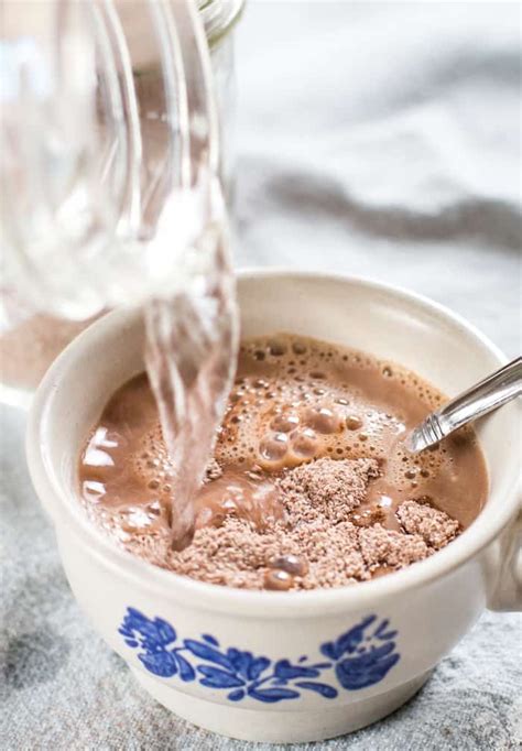 Homemade Hot Chocolate Recipe Hot Chocolate Recipe With Water Hot Chocolate Recipes Hot
