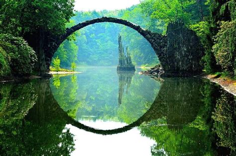 Devils Bridge In Germany Almost Looks Like A Painting Oddlysatisfying