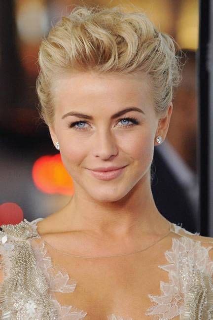 The Best Celebrity Eyebrows Julianne Hough Trendy Wedding Hairstyles