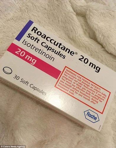 Finished Product Isotretinoin Roaccutane Soft Capsules 20 Mg