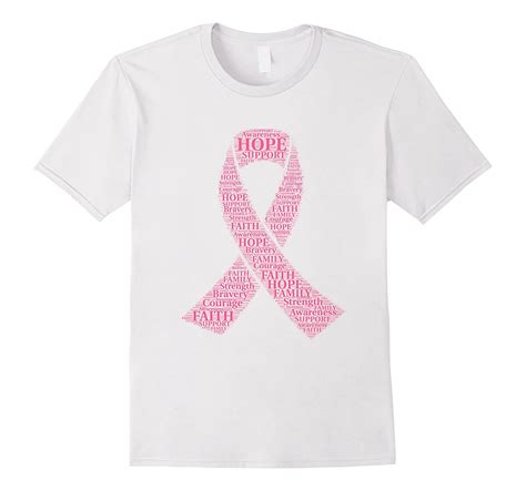 pink ribbon breast cancer awareness tshirt fl sunflowershirt