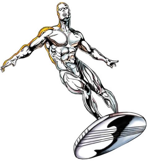 Silver Surfer Surfer Dargent Norrin Radd Marvel Comics Arte Dc