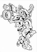 Transformers Movie Coloring Pages Trailers sketch template