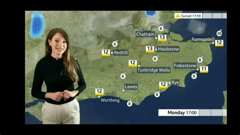 Elizabeth Rizzini The Forecast Is Great In A Tight Top Youtube