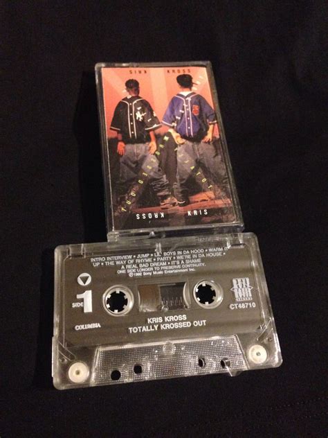 Free Shipping Kriss Kross Totally Krossed Out Cassettes Cassette Tape 90s Hip Hop Hip