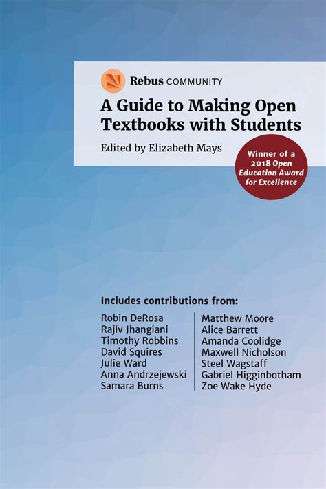 A Guide To Making Open Textbooks With Students Simple Book Publishing