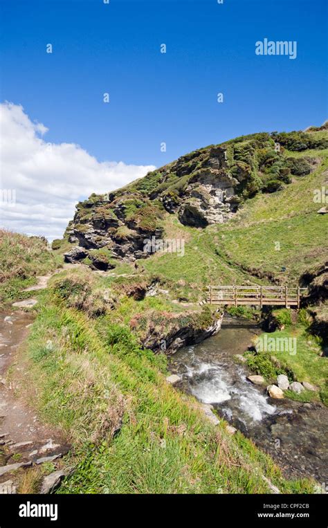 Rocky Valley On The South West Coast Path Between Boscastle And