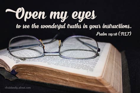 Open My Eyes Psalm 11918 Verse Of The Day