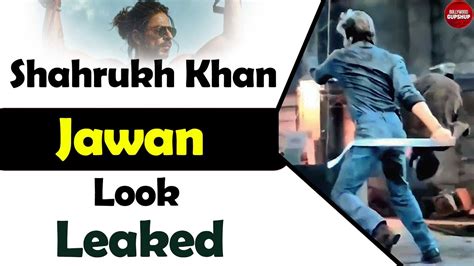 Shahrukh Khan Jawaan Look Leaked Jawan Movie Shahrukh Khan Bollywood Gupshup YouTube