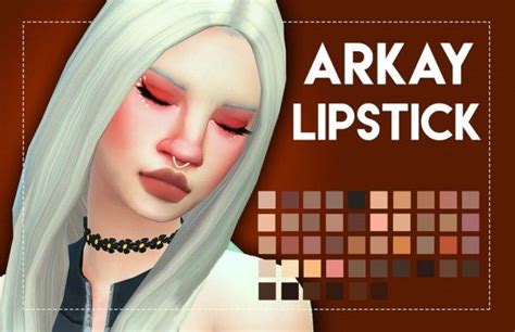 Simsworkshop Arkay Lipstick By Weepingsimmer Sims 4 Downloads Makeup