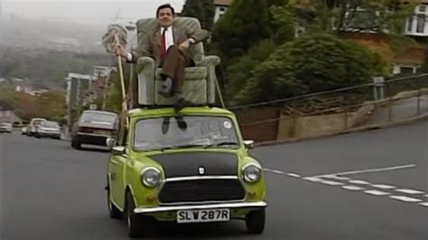 Green Mini Cooper Used By Mr Bean Rowan Atkinson In Mr Bean Season