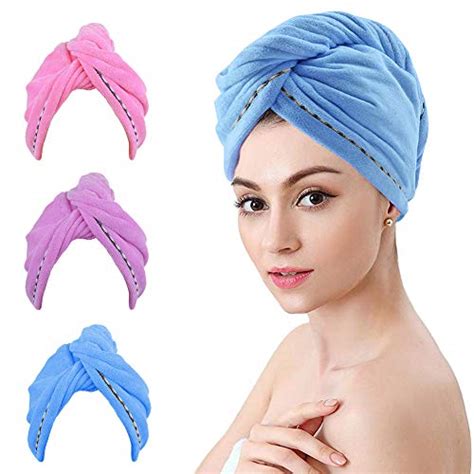 3 Pack Microfiber Hair Towel Wrap For Womenyestree 11 Inch 26 Inch