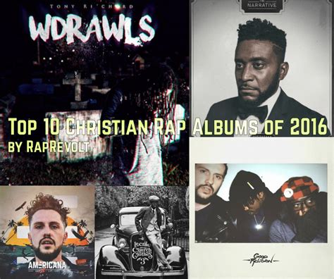 Top 10 Christian Rap Albums Of 2016 1 Through 5 Raprevolt