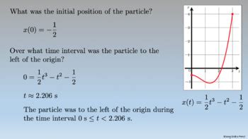 The calculus problems manual can help you learn the skills to solve any standard calculus problem. AP Calculus: Motion Problems Complete Lesson by Grab a ...