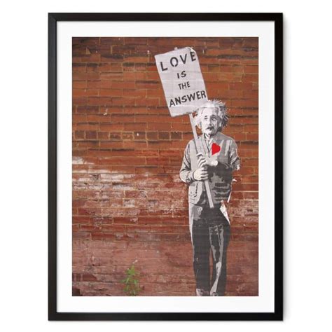 Poster Banksy Love Is The Answer Wall Art De