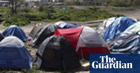 Gallery Tent City Homeless Encampment In Sacramento California Us