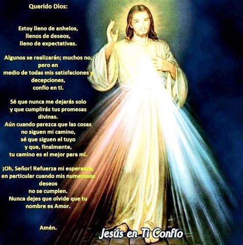 Oracion Divina Misericordia Oracion Jesus De La Misericordia