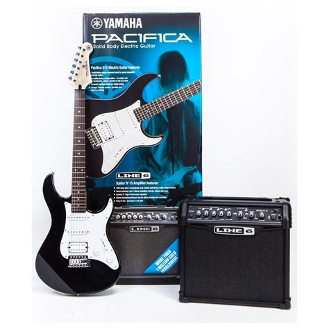 Disc Yamaha Pacifica 012 Spider Electric Guitar Pack At Gear4music