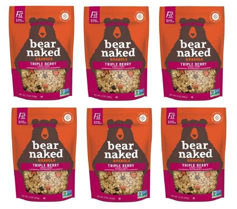 Bear Naked Triple Berry Fit Granola Non Gmo Kosher Vegan Oz