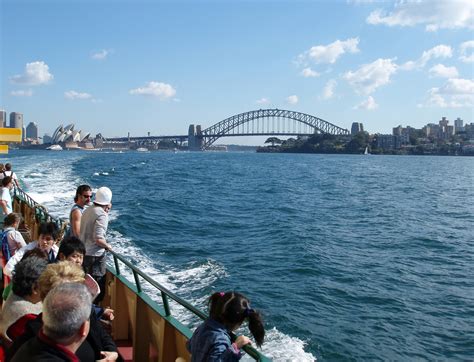 Photo Of Sydney Harbour Ferry Ride Free Australian Stock Images