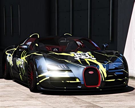 Gta 5 Bugatti Veyron Vitesse Add On Autospoiler Tuning Wheels