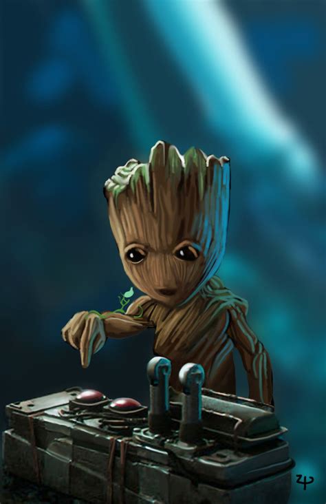 Baby Groot By Heroforpain On Deviantart Groot Marvel Baby Groot