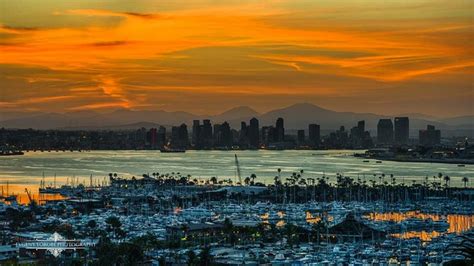 Photo Sunrise Over Downtown San Diego By Evgeny Yorobe Photography