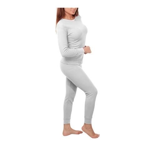 Lavra Lavra Womens 100 Cotton Warm Thermal Underwear Two Piece