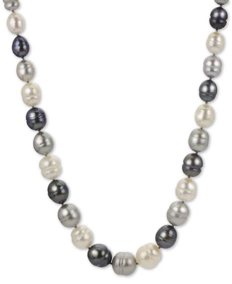Macys Baroque Cultured Freshwater Pearl 18 Necklace 5 15 9 12mm