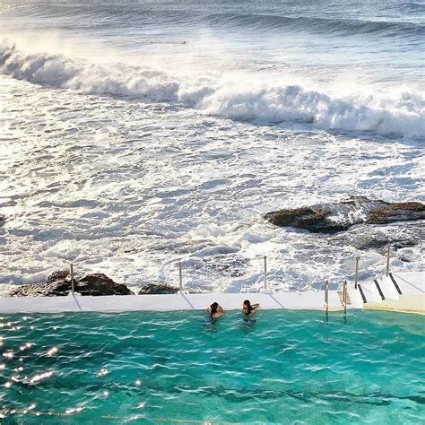 “ocean Or Pool” Lucky For These Swimmers They Can Have Both At