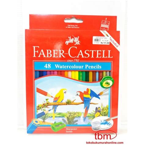 Jual Faber Castell 48 Watercolour Pencils Pensil Warna Faber Castell