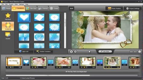 Adobe spark is one of the best slideshow software that enables you to add music with ease. How to Make a Professional Wedding Slideshow - YouTube
