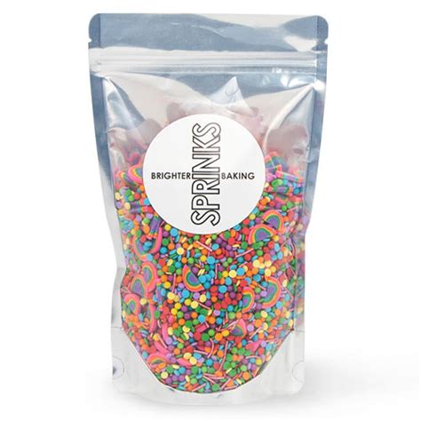 Bulk Sprinks Rainbow Sprinkles 500g