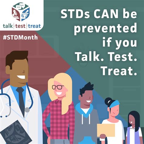 Std Awareness Month 2019 “talk Test Treat” A Strategy To Reduce
