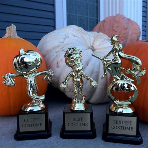 Halloween Zombie Trophy Cheap Halloween Trophies