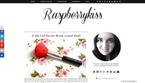 Veil Powder Brush Featured On Raspberrykiss Veil Cover Cream BlogVeil
