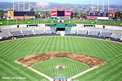 Oakland Coliseum Oakland As Ballpark Ballparks Of Baseball