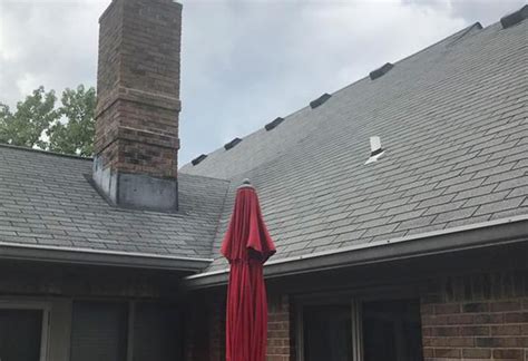 North American Contractors Before After Photo Set Roof Replacement