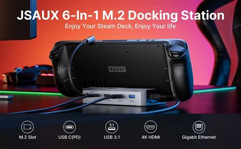 Jsaux New M2 Steam Deck Dock Officially Announced Steam Deck Hq