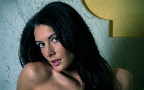 Women Models Celebrity Klaudia Orsi Kocsis Black Hair Celebrities