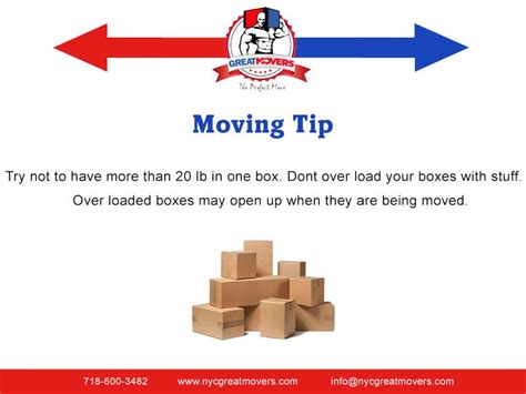 Pin by Great Movers NYC on Moving Tips | Moving company, Moving tips ...