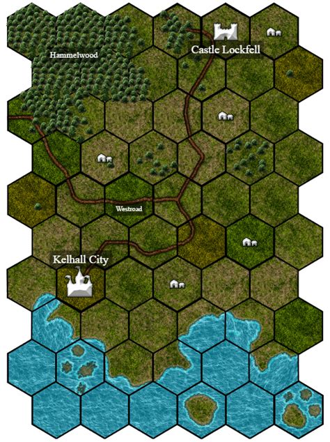 Map Made With Hex March Vol 1 Tiles Assembled In Hex Kit Rdndmaps