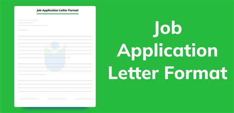 Job Application Letter Format Meaning Writing Tips And Sample