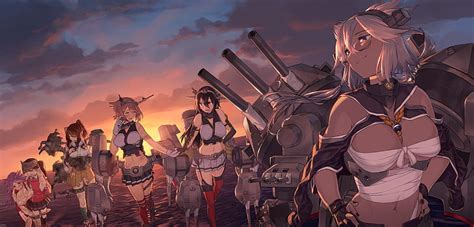 Hd Wallpaper Anime Kantai Collection Junyou Kancolle Musashi Kancolle Wallpaper Flare