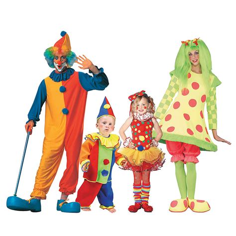 Clown Group Costumes - OrientalTrading.com | Group costumes, Amazing halloween costumes, Costumes